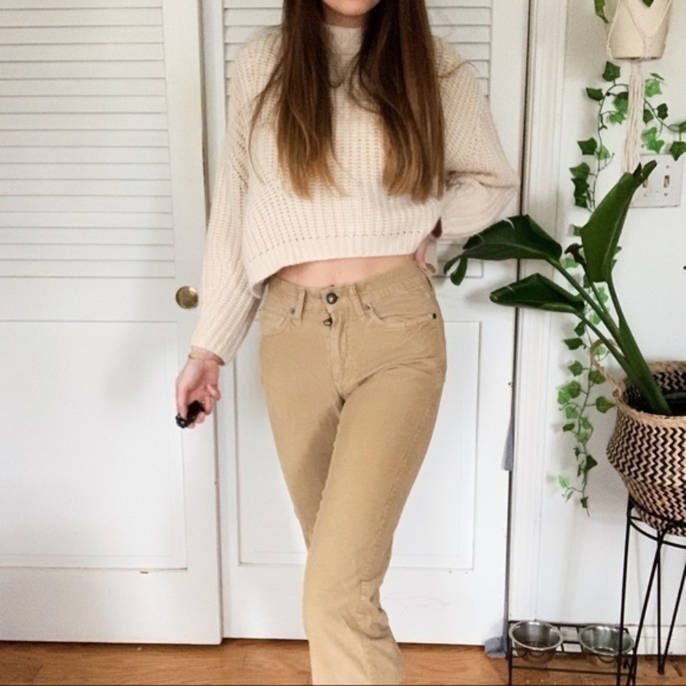 American Eagle Corduroy Crop Pants